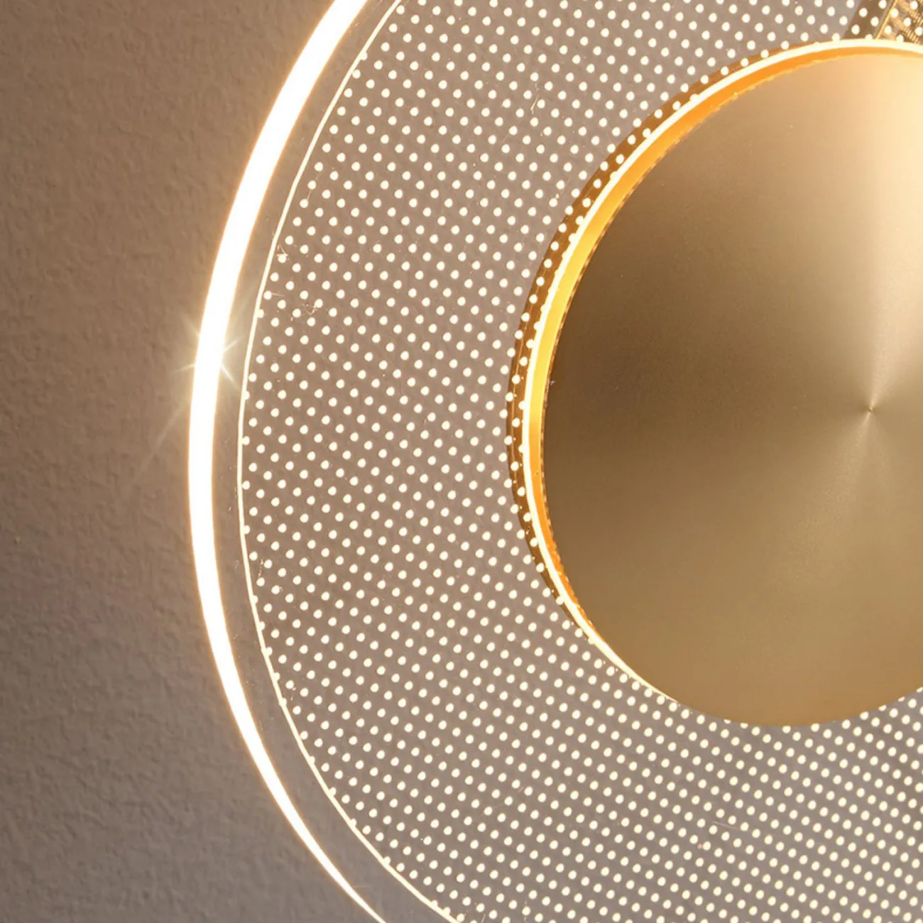 Серия настенных светодиодных светильников в виде комбинации дисковидных рассеивателей с точечным паттерном LAROY WALL L37 Серия настенных светодиодных светильников в виде комбинации дисковидных рассеивателей с точечным паттерном LAROY WALL L37