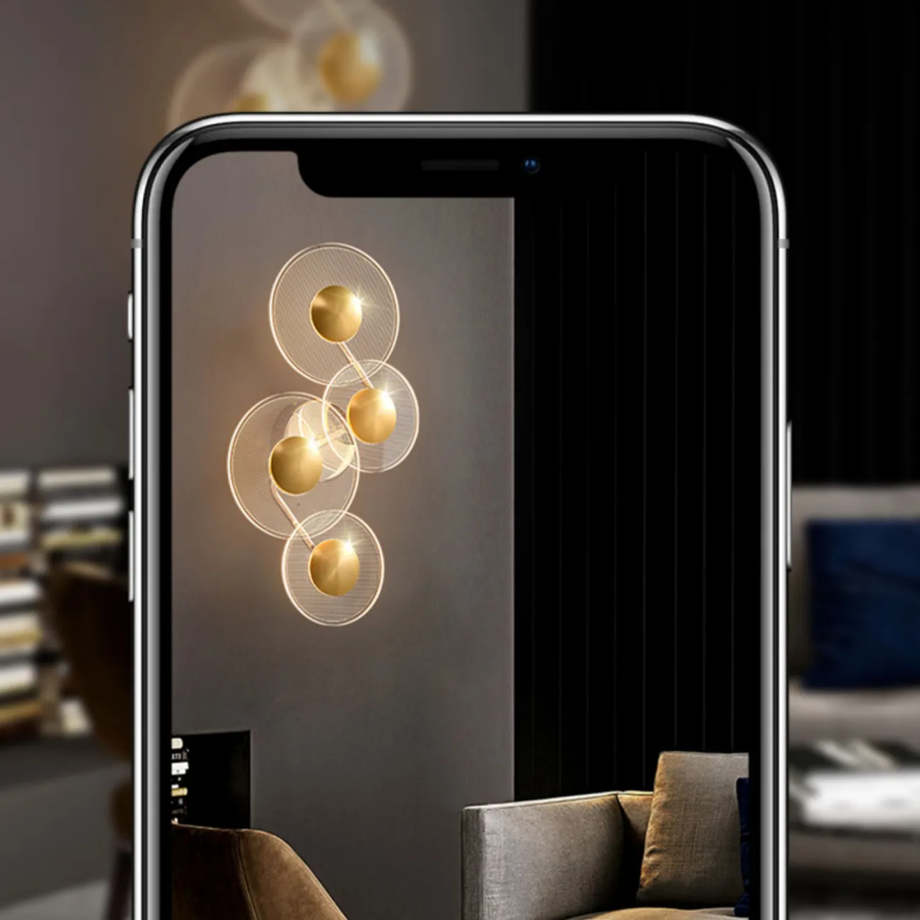 Серия настенных светодиодных светильников в виде комбинации дисковидных рассеивателей с точечным паттерном LAROY WALL L37 Серия настенных светодиодных светильников в виде комбинации дисковидных рассеивателей с точечным паттерном LAROY WALL L37