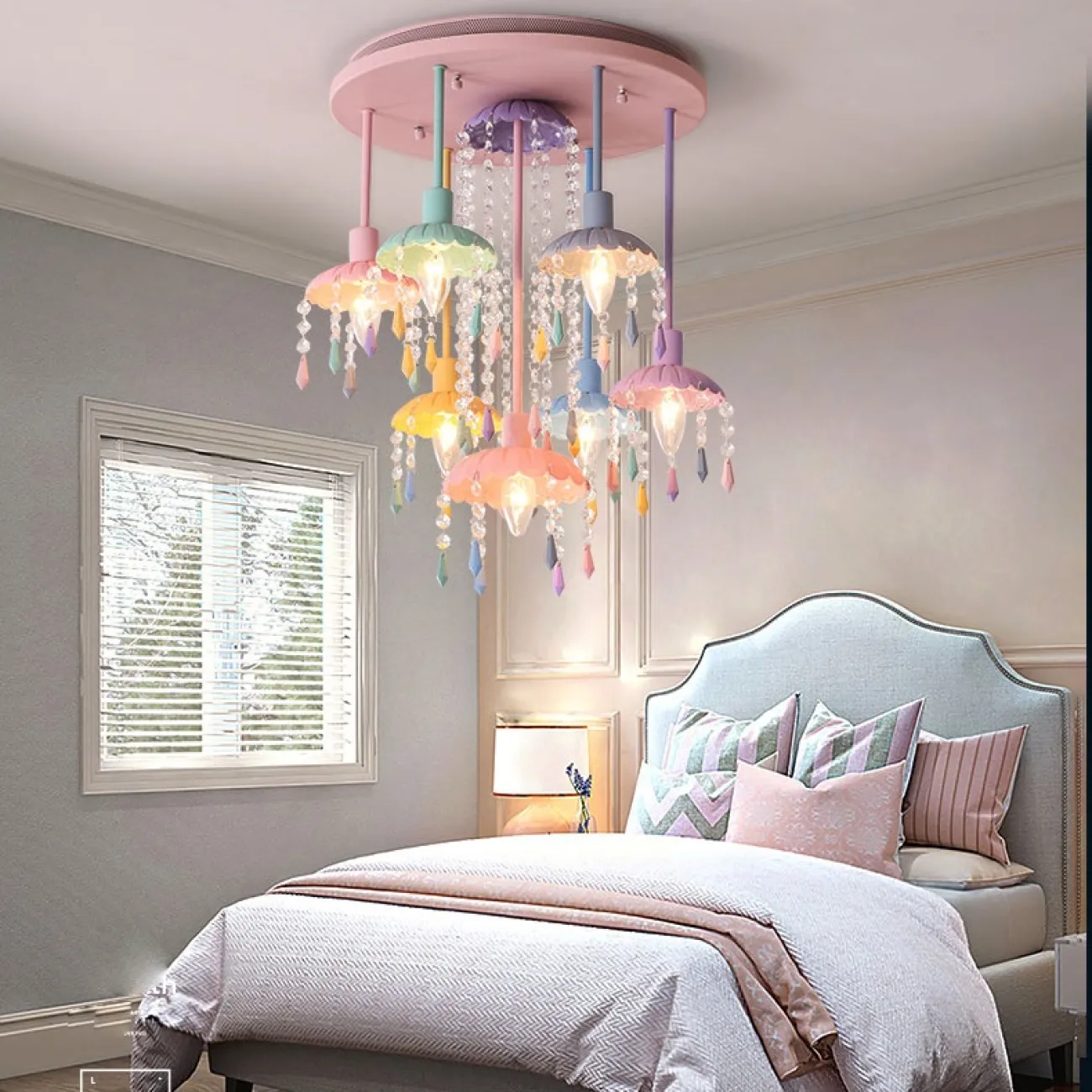 Люстра в современном стиле RAINBOW HANG от ImperiumLoft