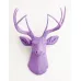 Голова оленя - Фиолетовая