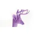 Голова оленя - Фиолетовая
