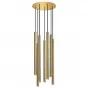 Светильник Trumpet Disk Gold 7 плафонов