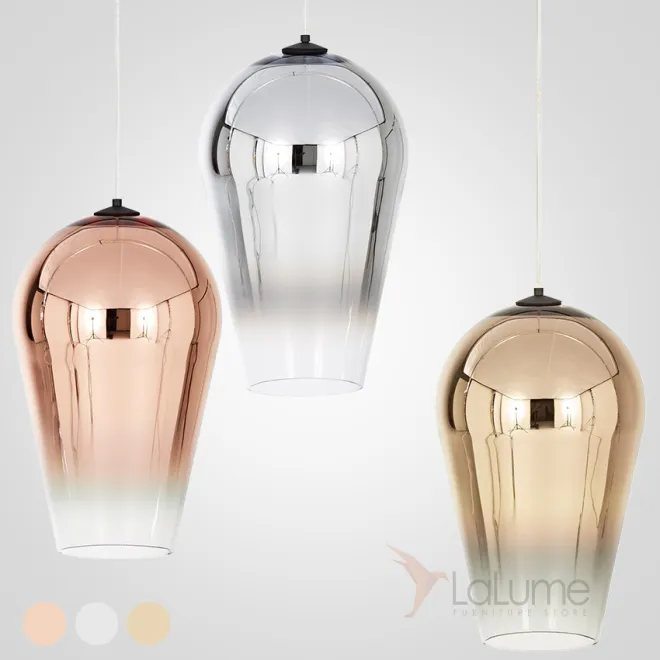 Стеклянный подвесной светильник PLEA от ImperiumLoft