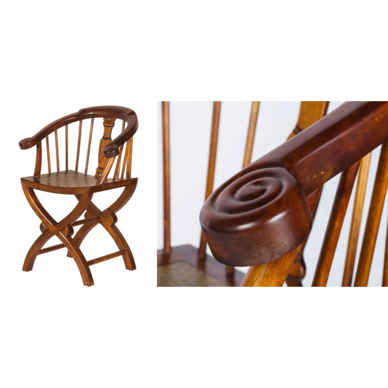 Кресло Chinese Armchair X Rotang от LaLume