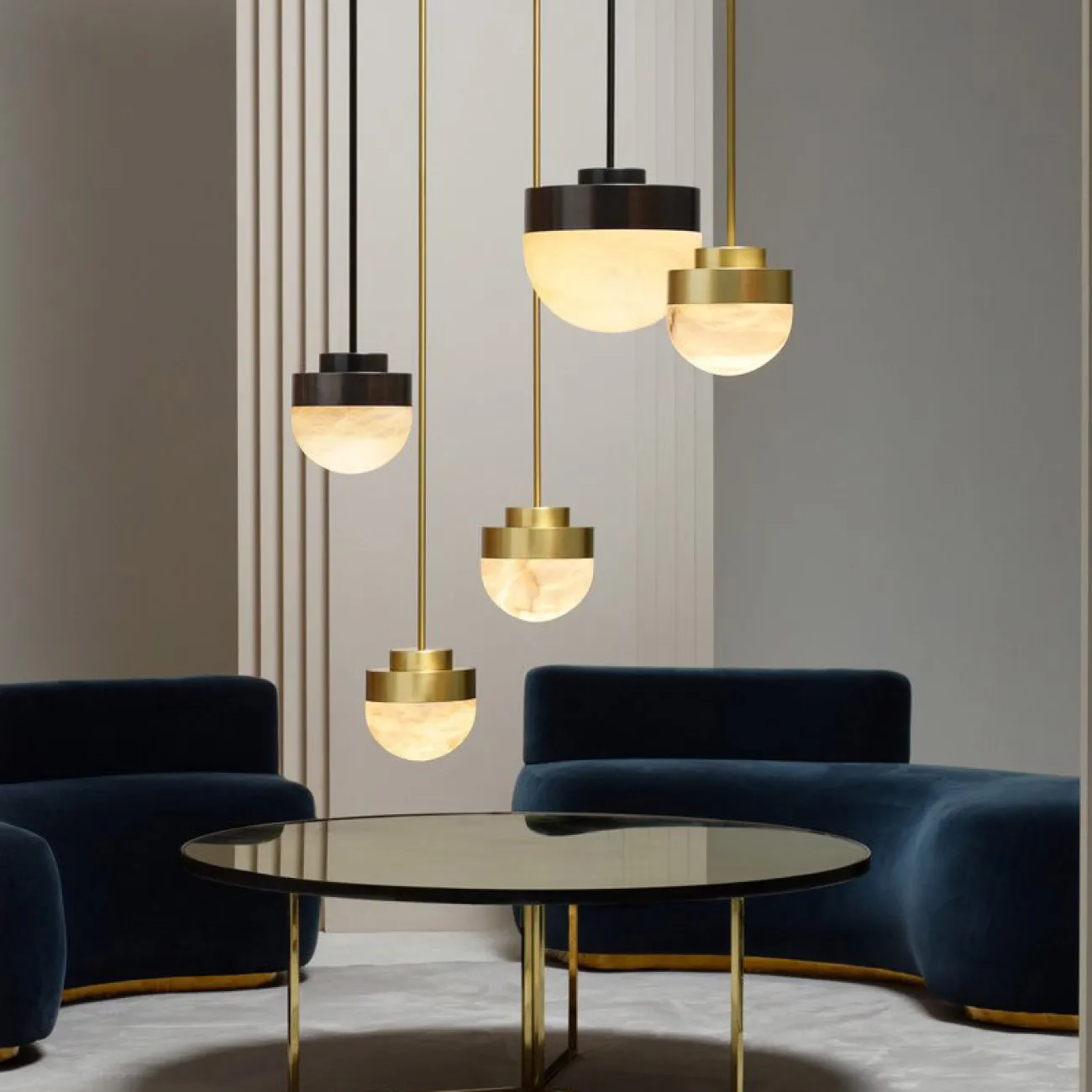 Подвесной светильник MAIEN Brass от ImperiumLoft