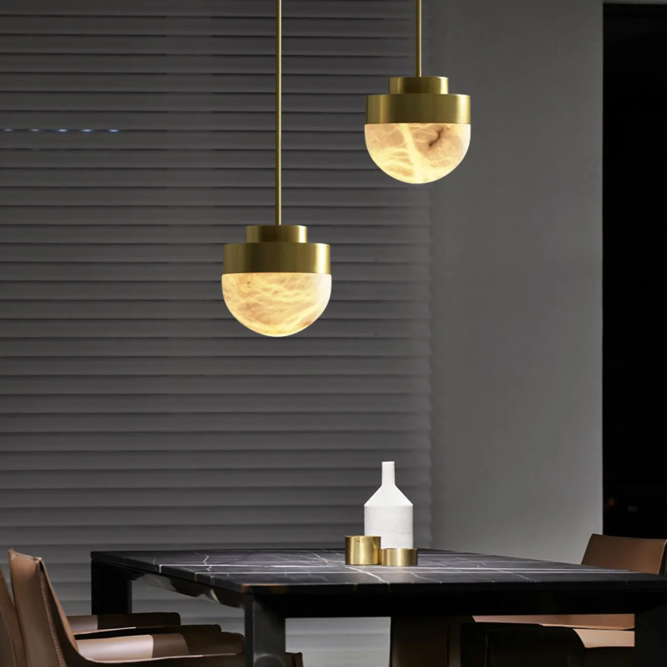 Подвесной светильник MAIEN Brass от ImperiumLoft