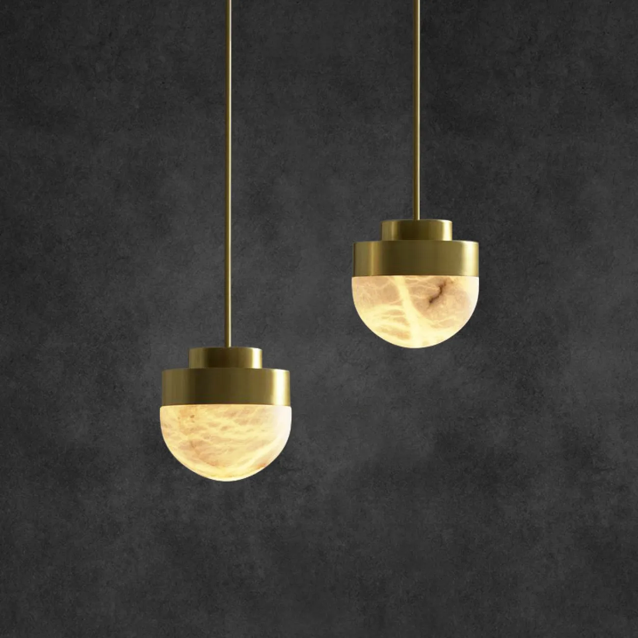 Подвесной светильник MAIEN Brass от ImperiumLoft