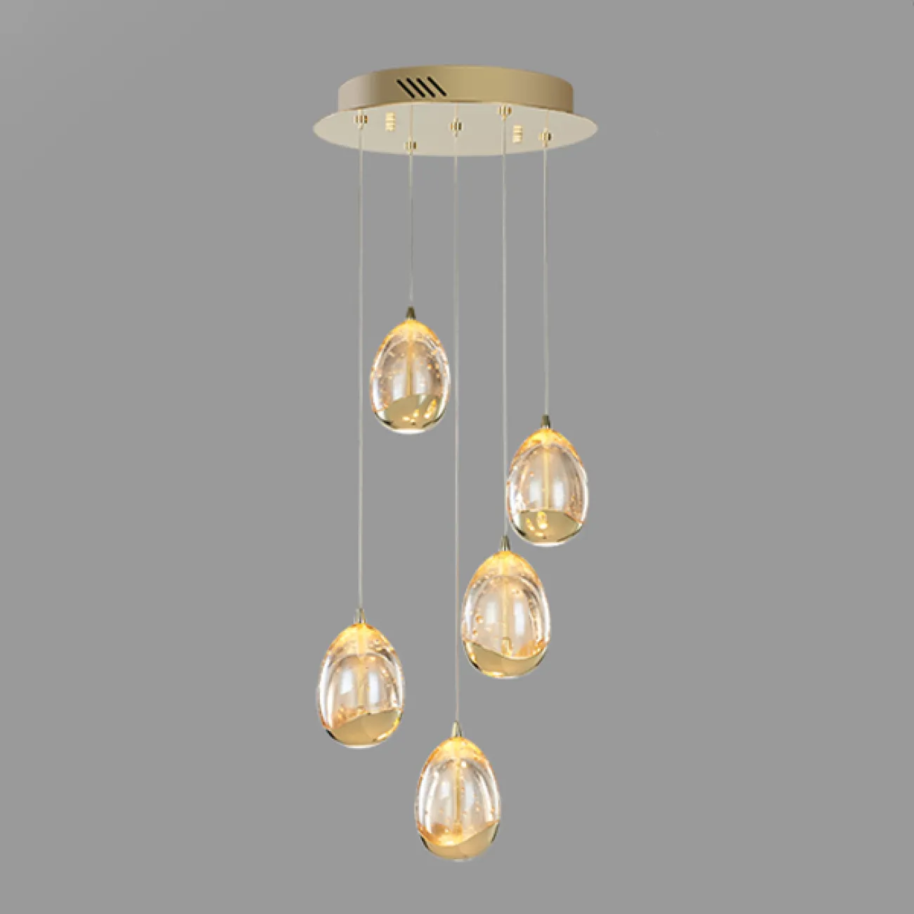 Подвесной светильник LENITA MORE L5 Chrome от ImperiumLoft