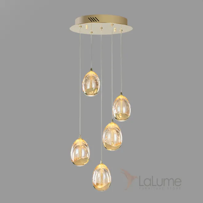 Подвесной светильник LENITA MORE L5 Gold от ImperiumLoft