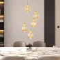 Подвесной светильник LENITA MORE L6 Gold от ImperiumLoft