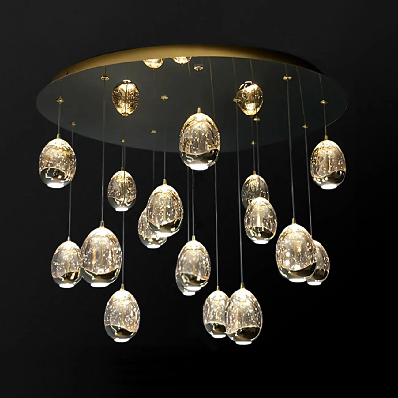 Подвесной светильник LENITA MORE L6 Chrome от ImperiumLoft