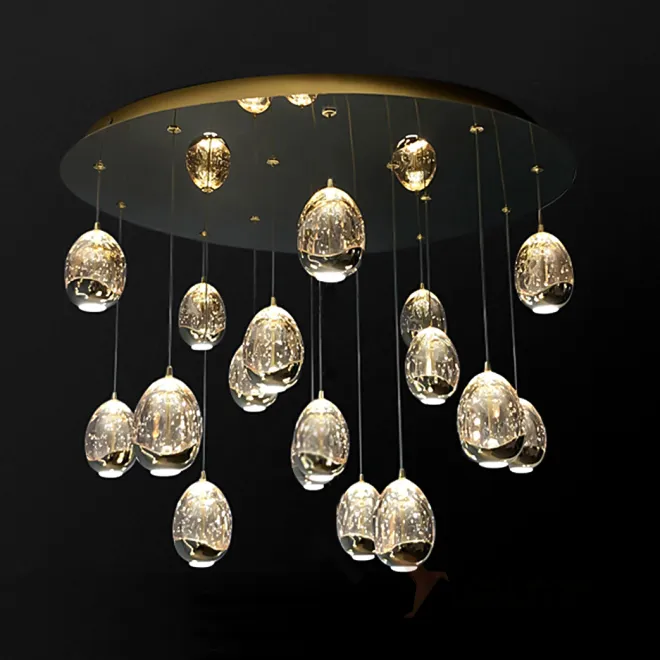 Подвесной светильник LENITA MORE L6 Gold от ImperiumLoft