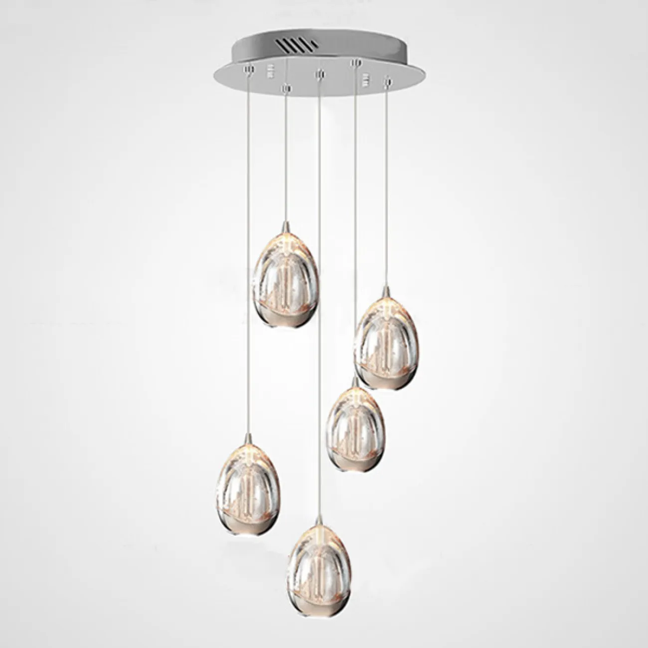 Подвесной светильник LENITA MORE L6 Gold от ImperiumLoft