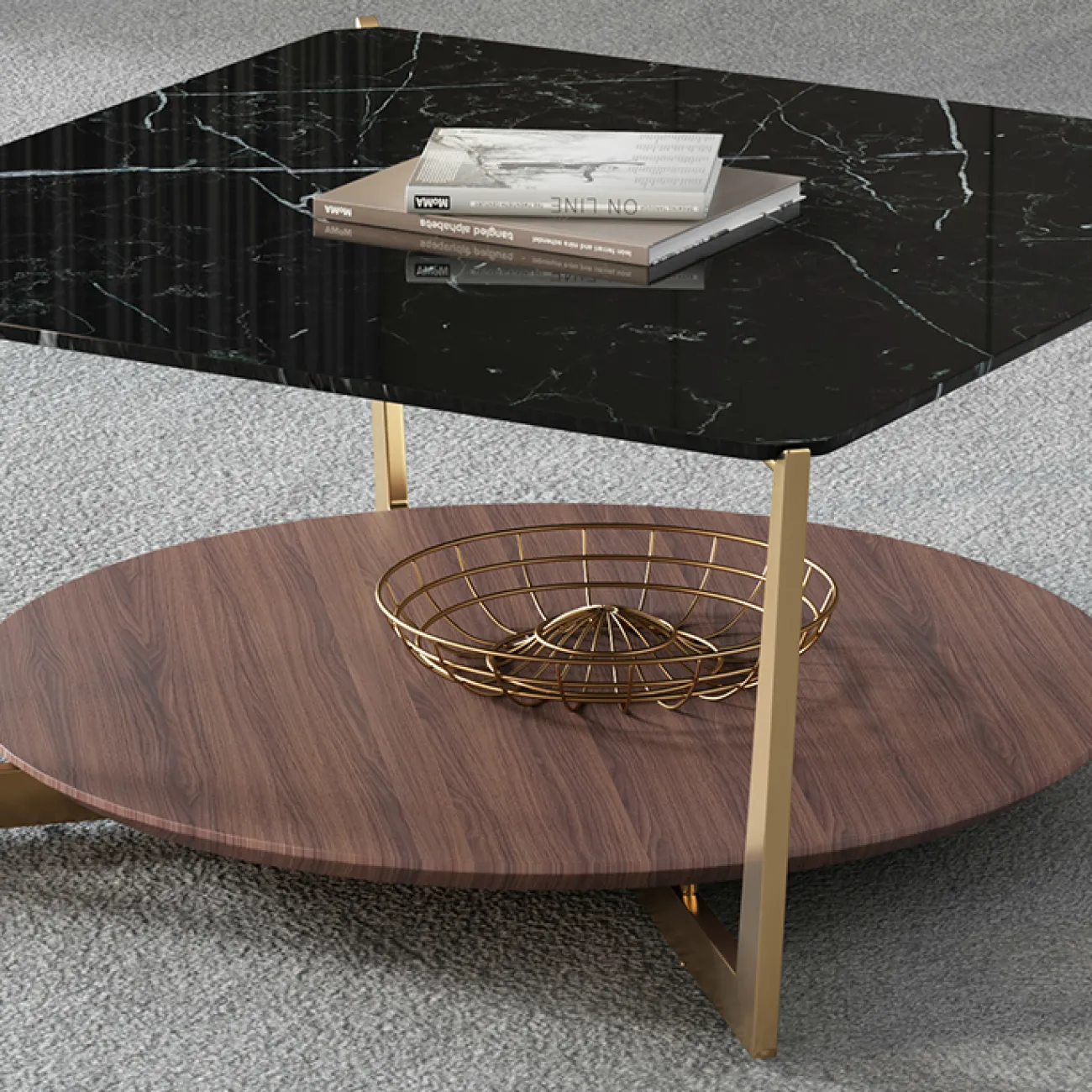 Дизайнерский журнальный столик LaLume-AP00200