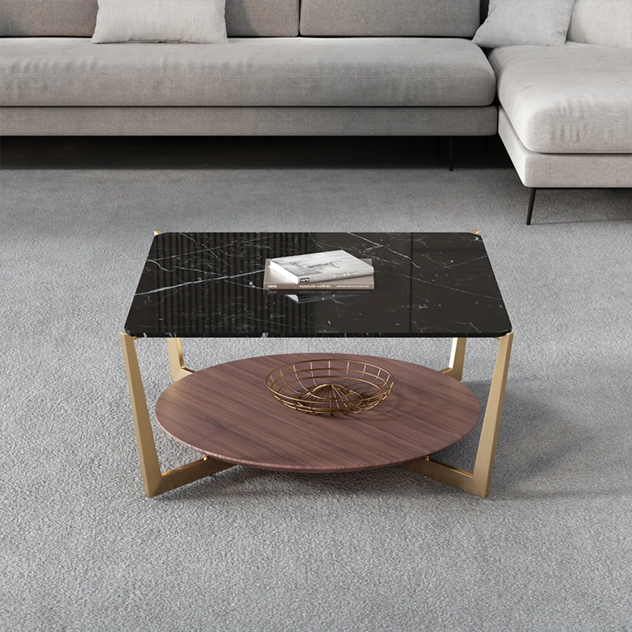 Дизайнерский журнальный столик LaLume-AP00200