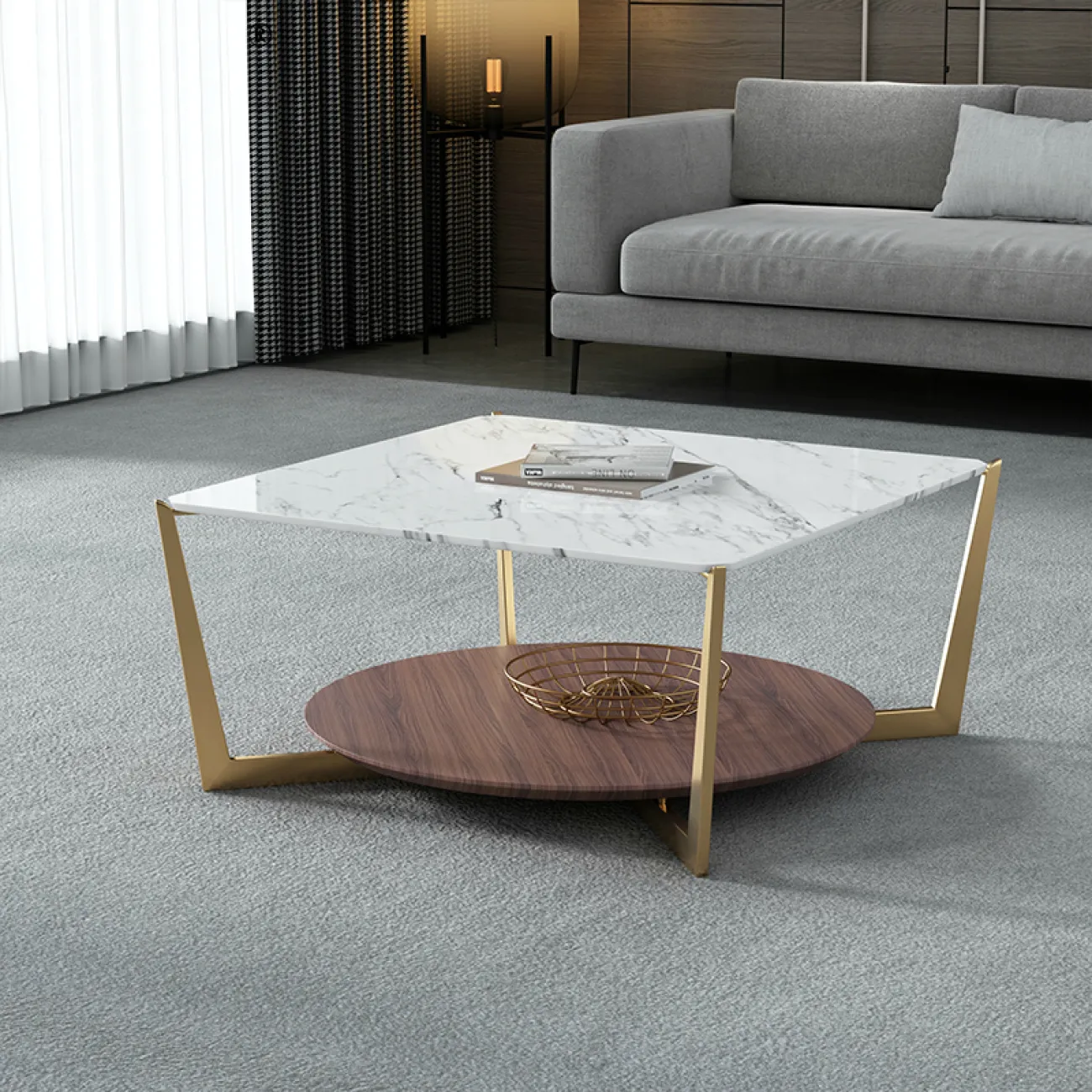 Дизайнерский журнальный столик LaLume-AP00200