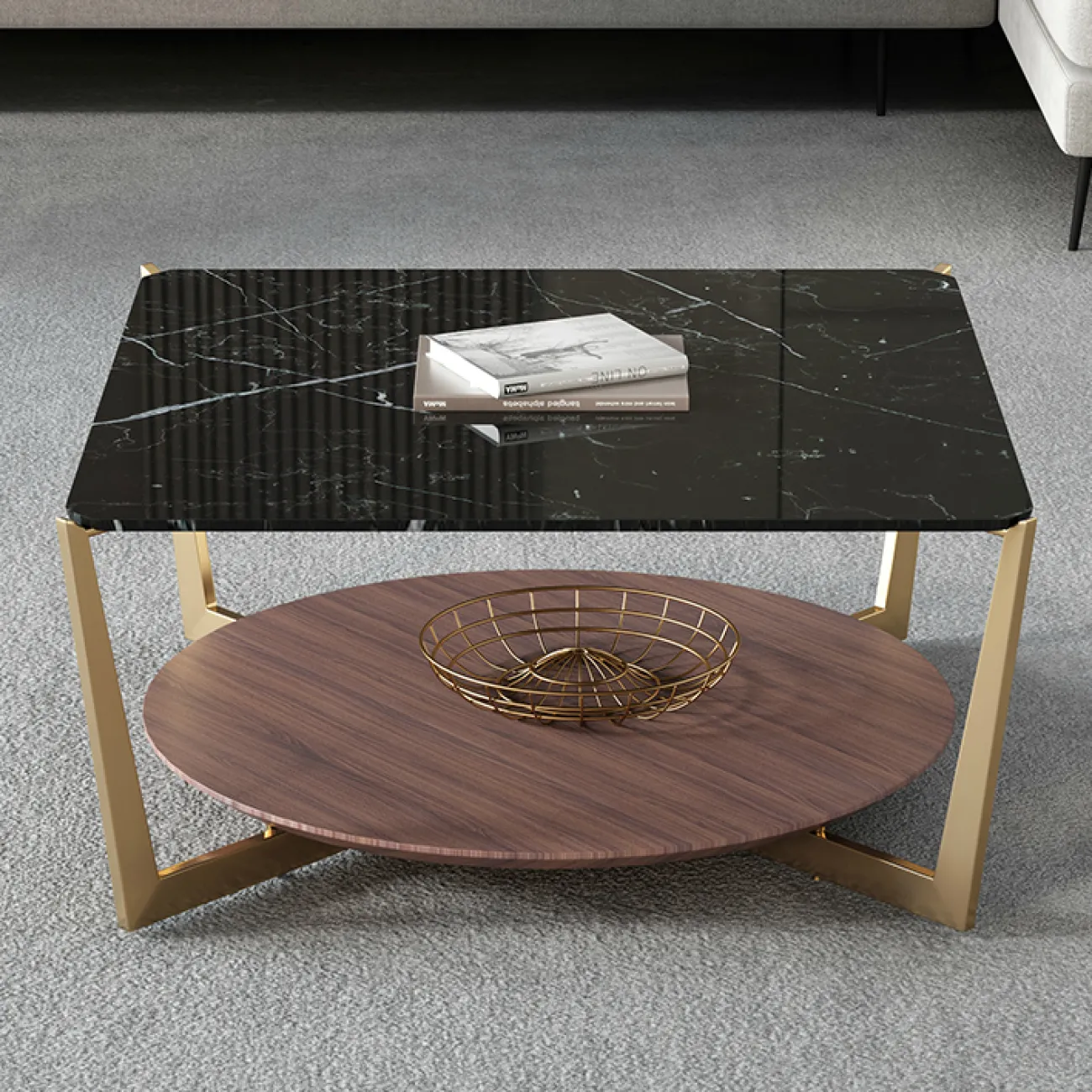 Дизайнерский журнальный столик LaLume-AP00200