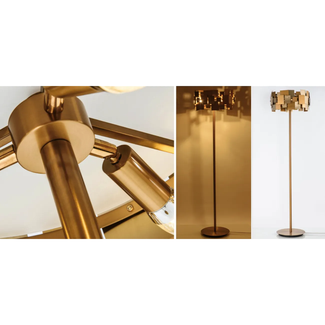 Торшер Gold Plate Floor Lamp от LaLume