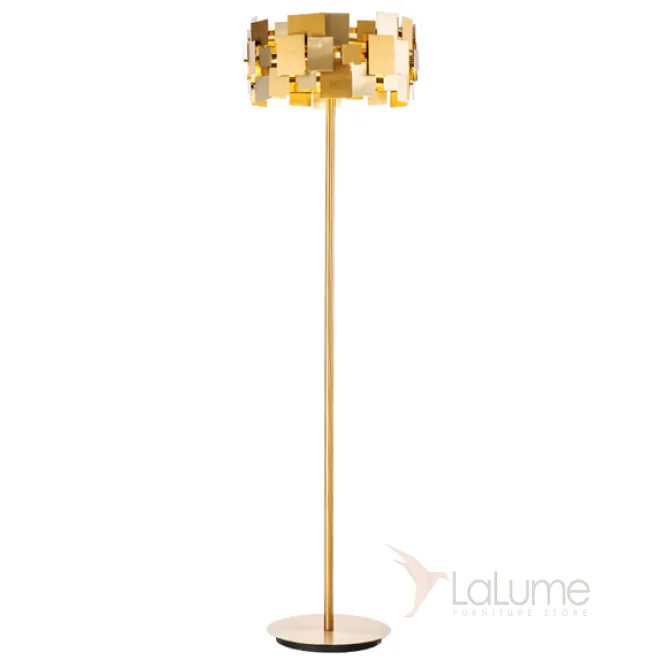 Торшер Gold Plate Floor Lamp от LaLume