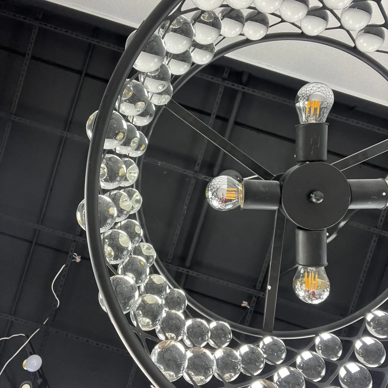 Люстра RH Spencer Hoop Chandelier  от ImperiumLoft