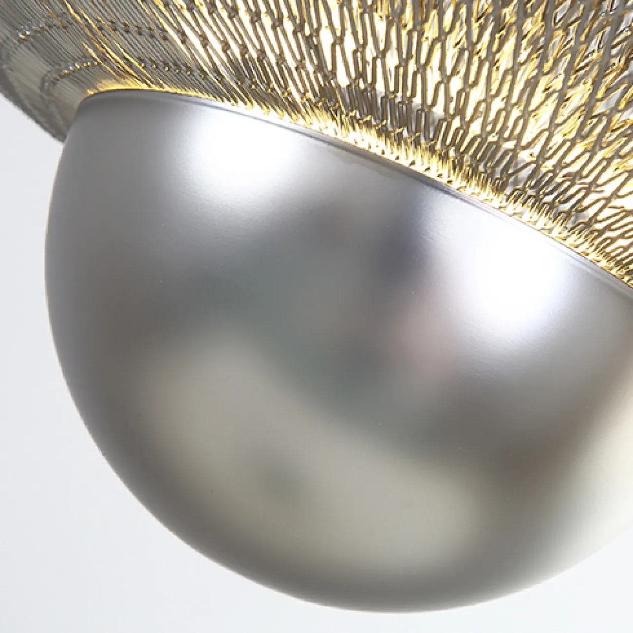 Подвесная люстра MESHMATICA D45 Gold от ImperiumLoft