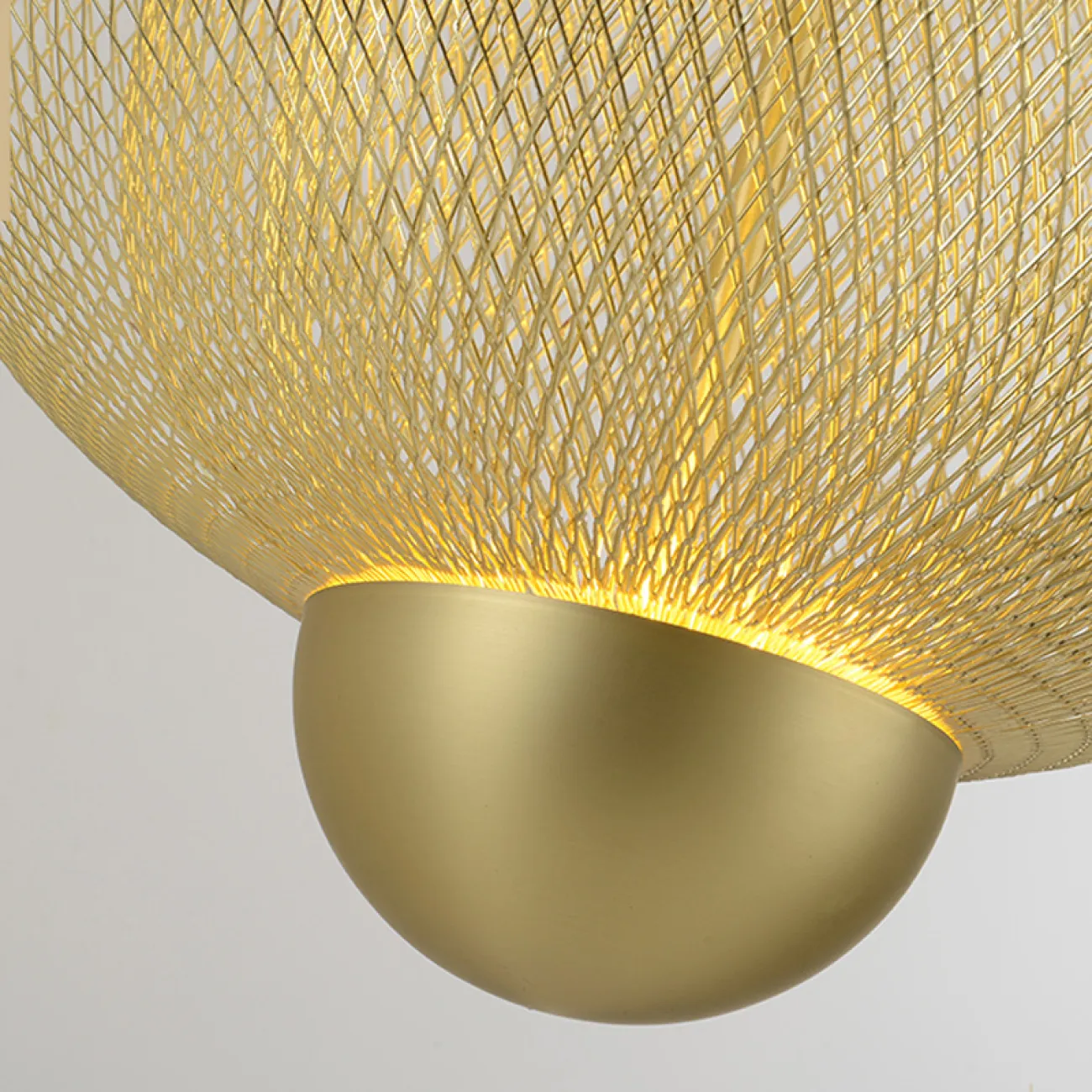 Подвесная люстра MESHMATICA D45 Gold от ImperiumLoft