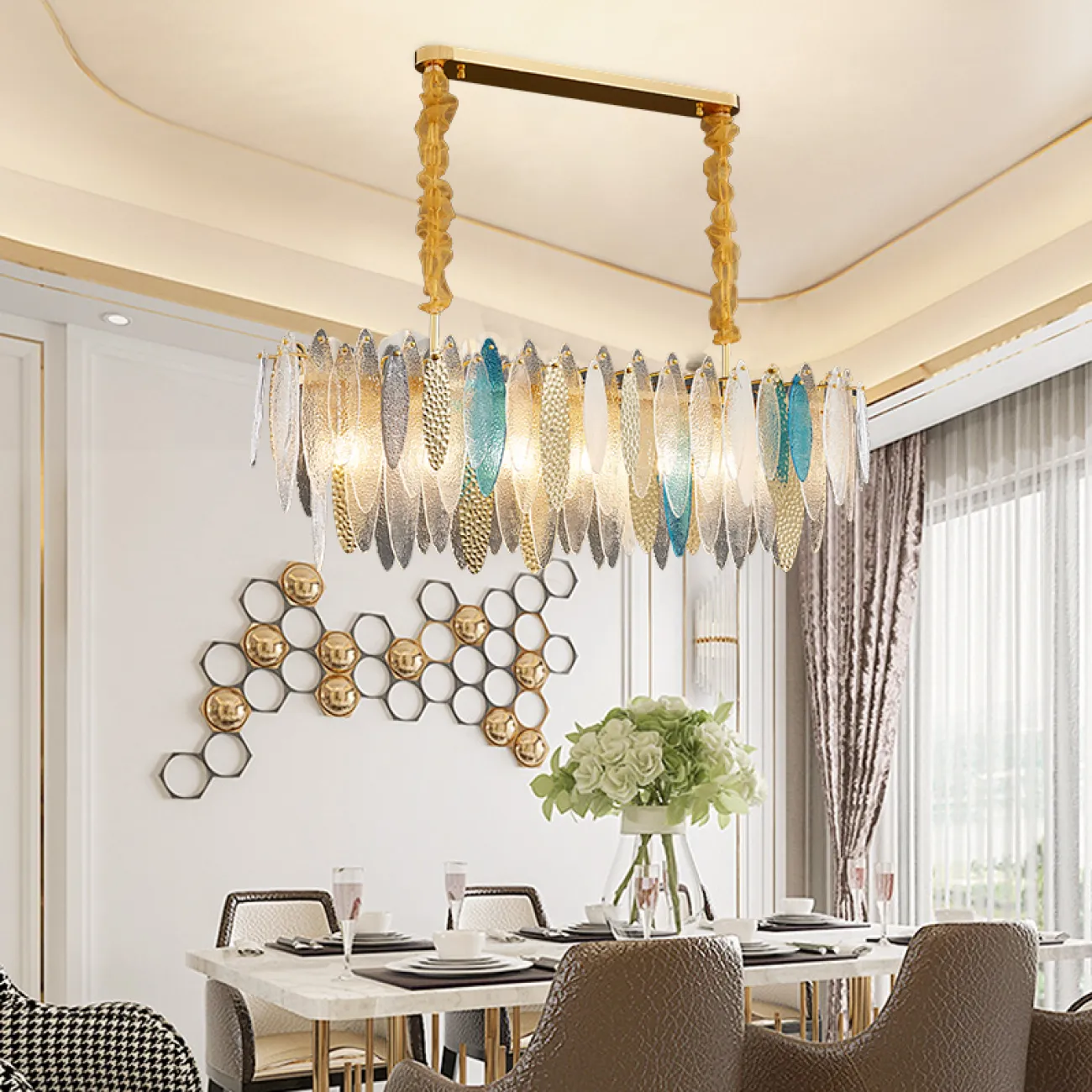 Люстра RISSA-B L от ImperiumLoft