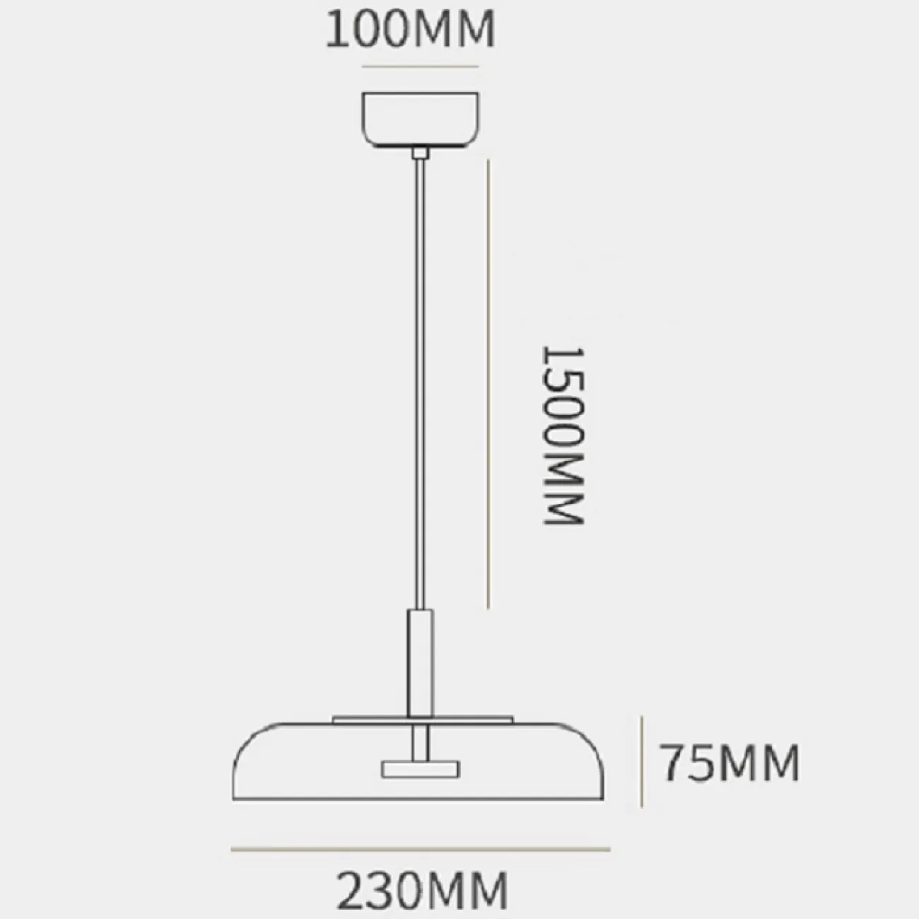 Подвесной светильник BLOSSI от ImperiumLoft