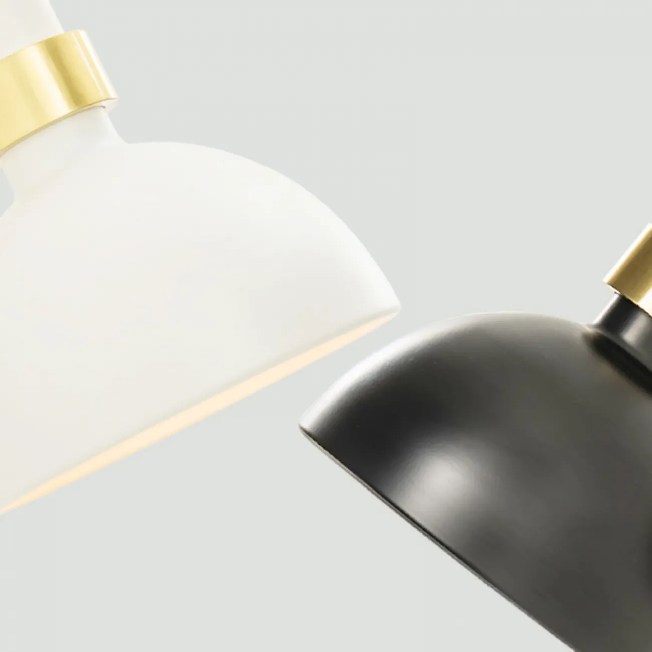 Настенный светильник LARRY Wall 1L Black/Brushed Brass от ImperiumLoft