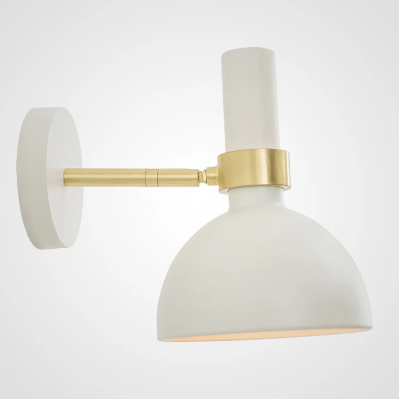 Настенный светильник LARRY Wall 1L Black/Brushed Brass от ImperiumLoft