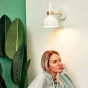 Настенный светильник LARRY Wall 1L Black/Brushed Brass от ImperiumLoft