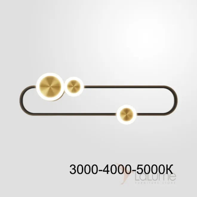 Настенный светильник LAKKA WALL L60 Трехцветный свет от ImperiumLoft