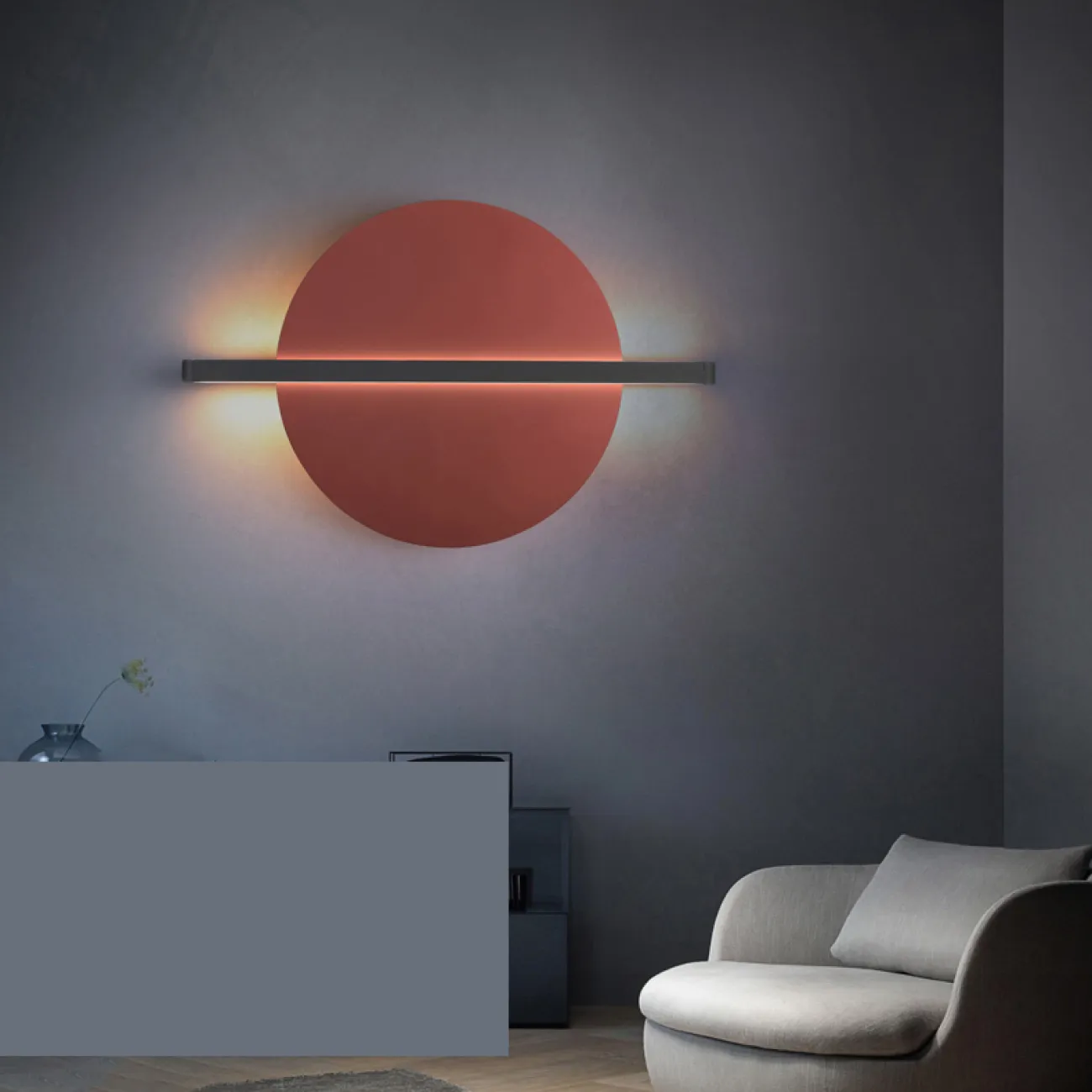 Настенный светильник LIBERTY WALL D110 Blue от ImperiumLoft