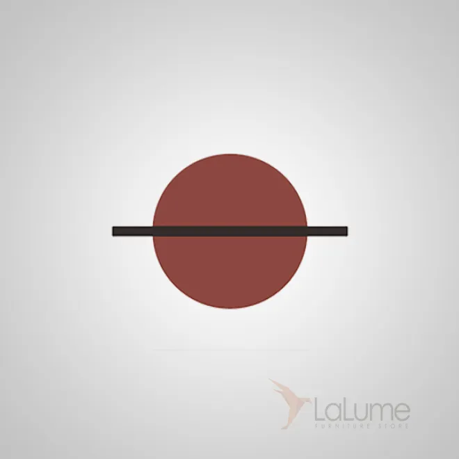 Настенный светильник LIBERTY WALL D76 Red от ImperiumLoft