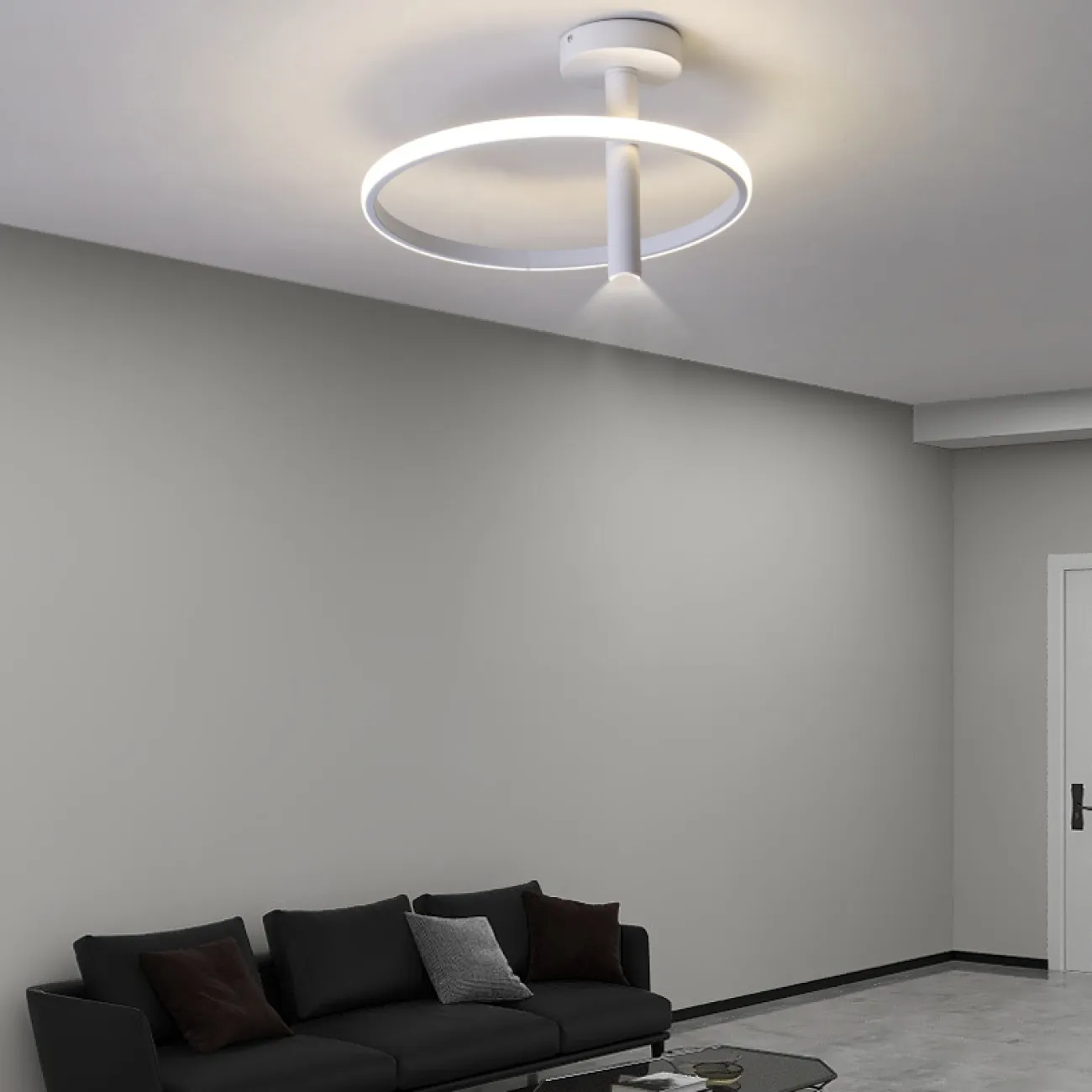 Потолочный светильник MOFFIT D45 White от ImperiumLoft