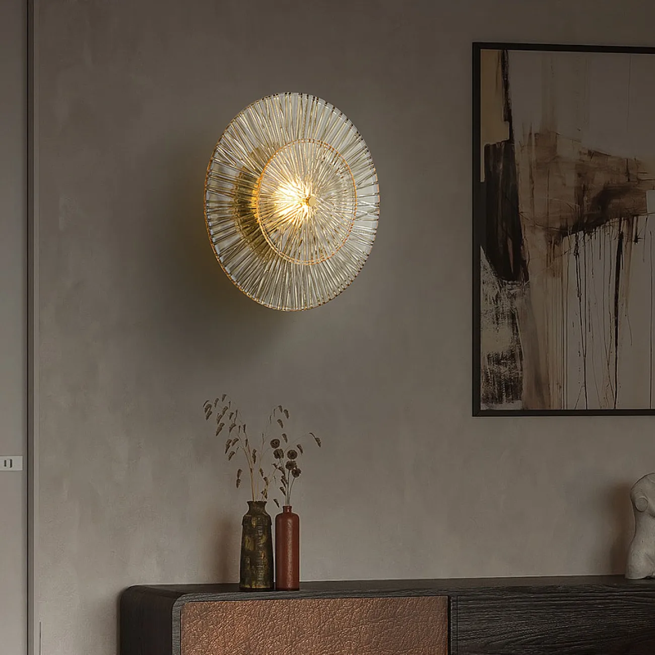 Светодиодный настенный светильник AGAPI WALL D20 от ImperiumLoft