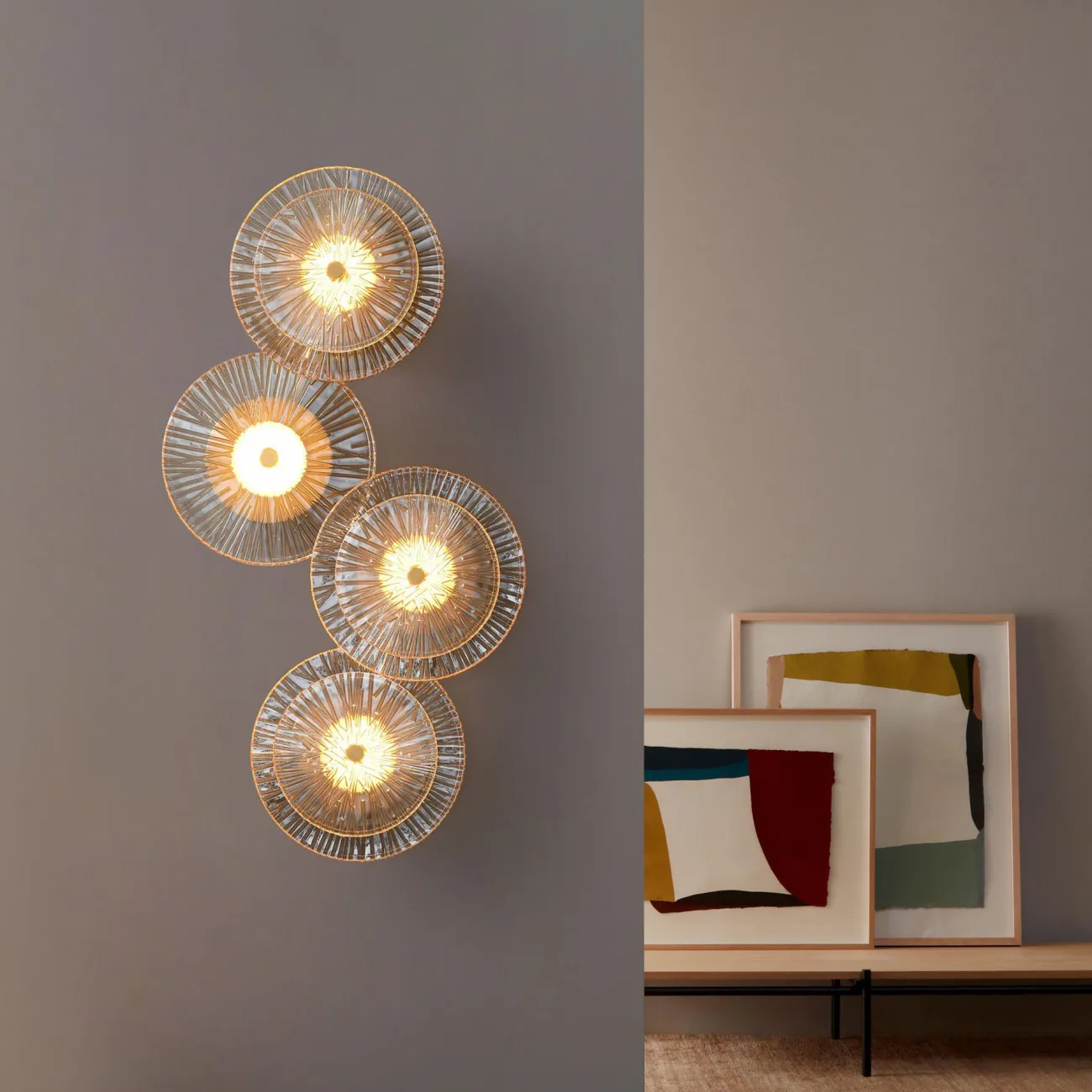 Светодиодный настенный светильник AGAPI WALL D20 от ImperiumLoft