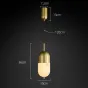 Подвесной светильник SILIA D13 от ImperiumLoft