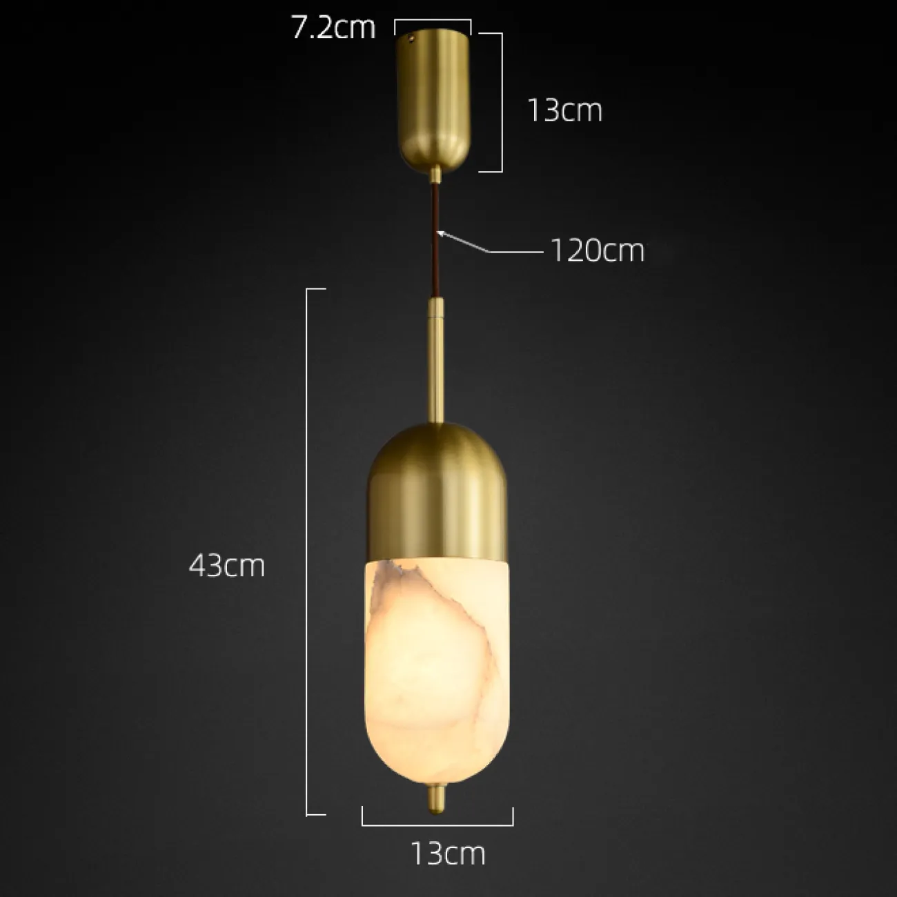 Подвесной светильник SILIA D13 от ImperiumLoft