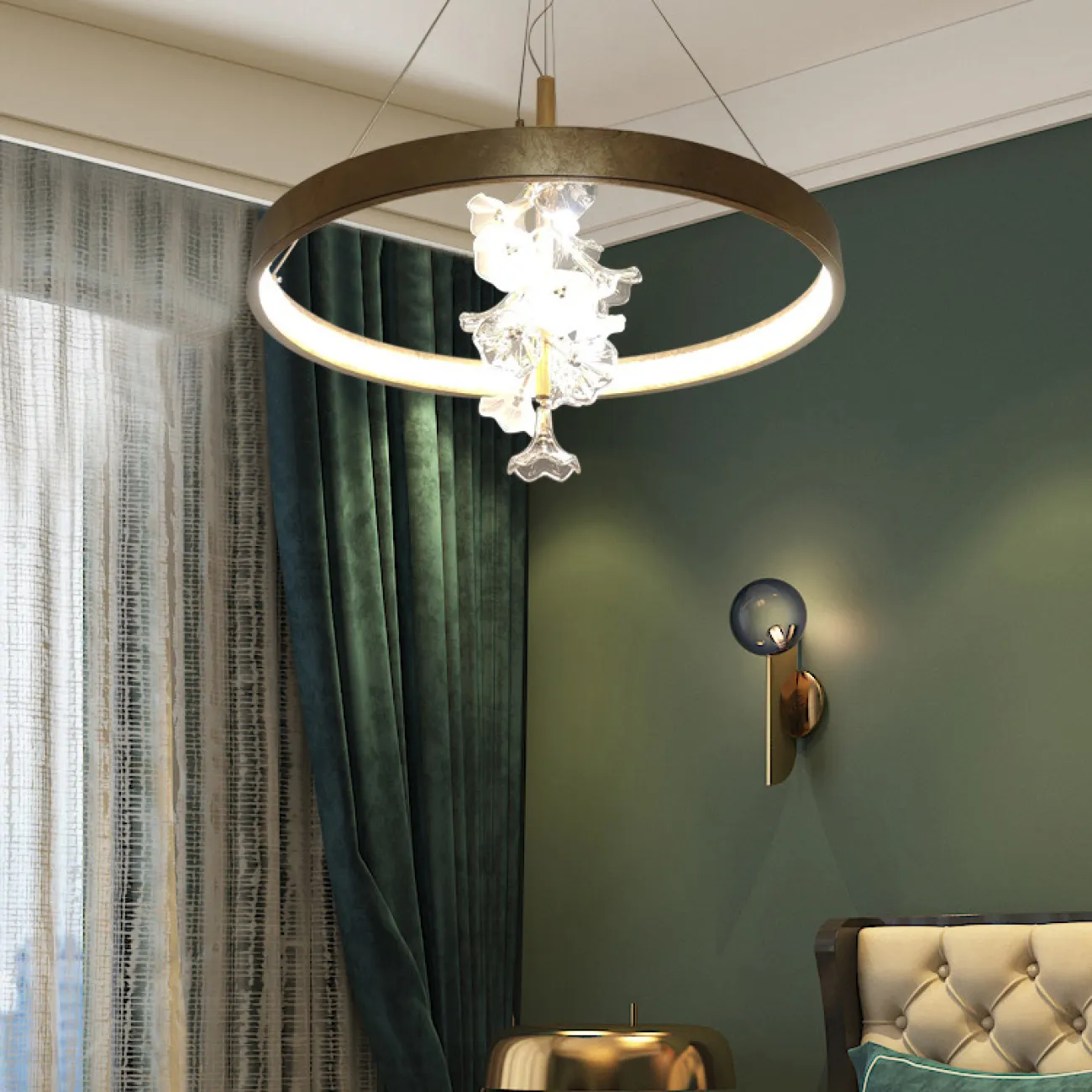 Подвесная люстра LUCIANA D80 от ImperiumLoft