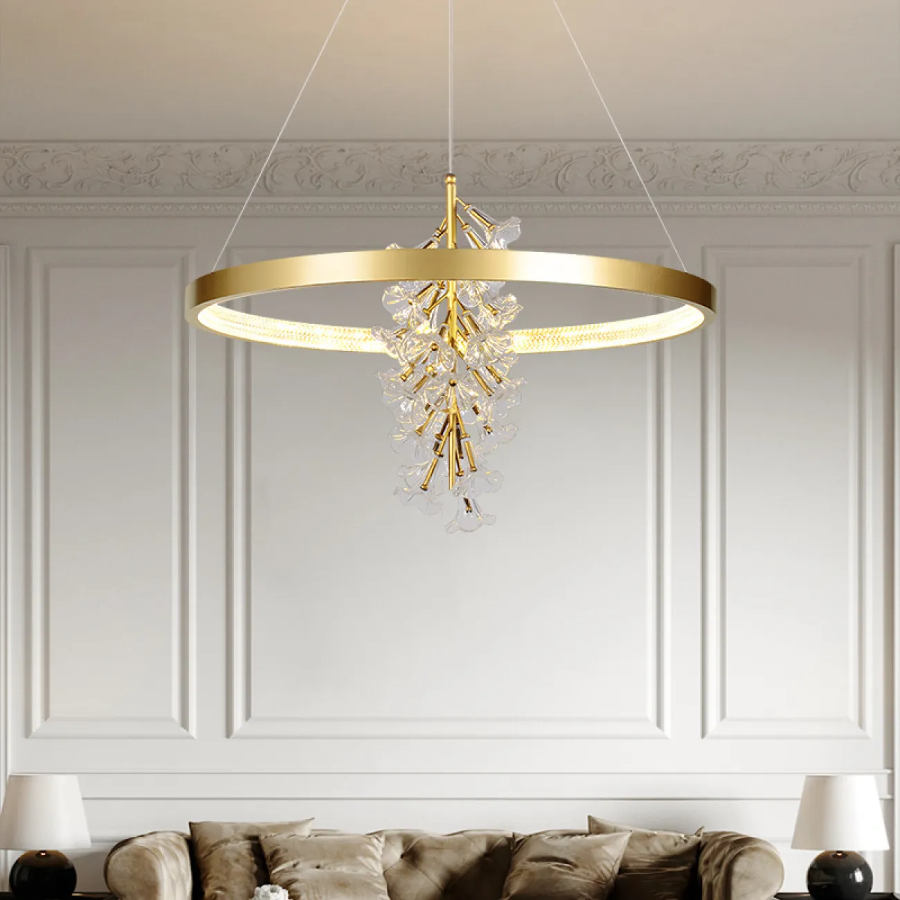 Подвесная люстра LUCIANA D80 от ImperiumLoft