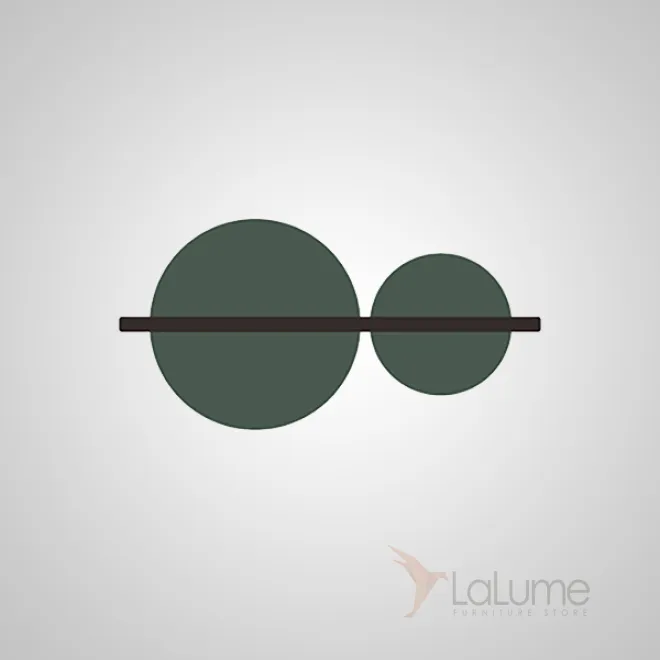 Настенный светильник LIBERTY TWO WALL Green от ImperiumLoft Настенный светильник LIBERTY TWO WALL Green от ImperiumLoft