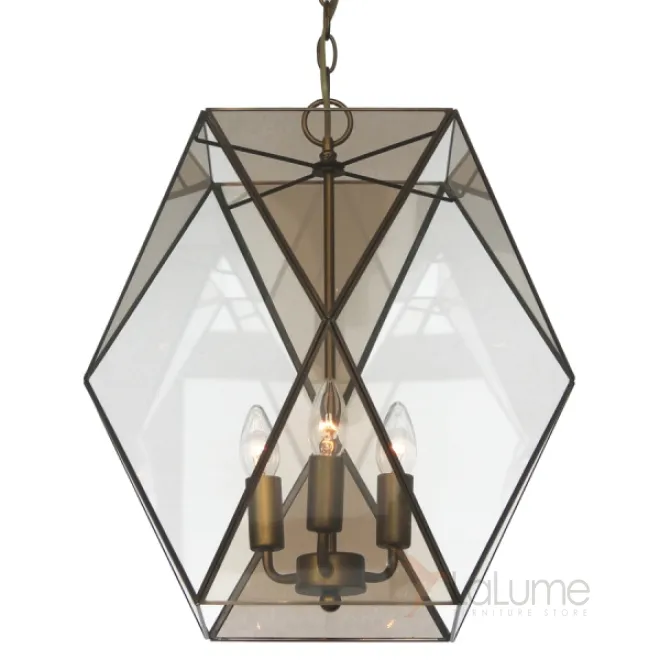 Подвесной светильник Rombius Pendant large III brandy glass от LaLume