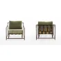 Кресло Inheritance Armchair Olive Military Fabric designed by Stephen Kenn and Simon Miller от LaLume