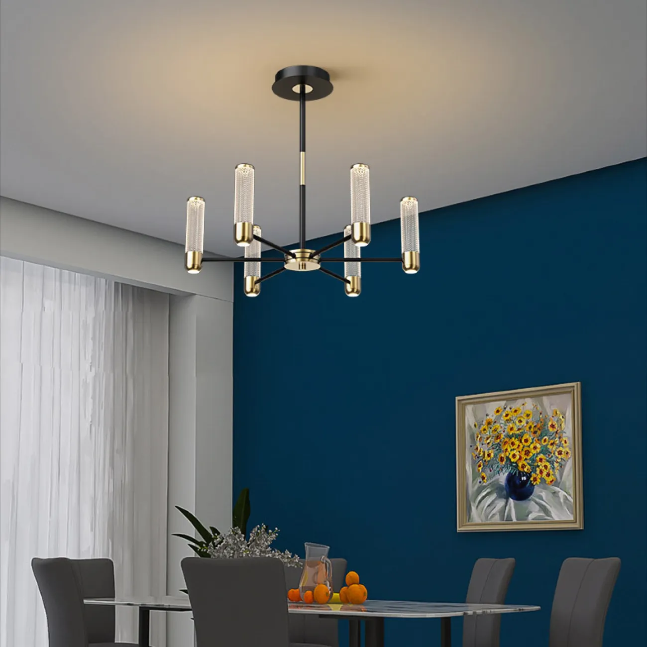 Потолочная люстра BERENICA L9 3000, 4000, 5000К от ImperiumLoft