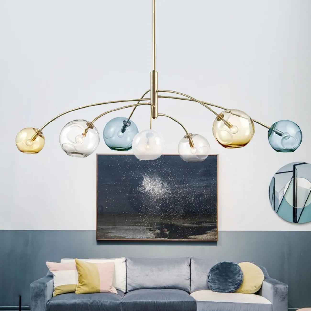 Подвесная люстра GLASSCHERRY от ImperiumLoft