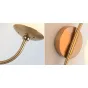 Бра Gooseneck Pelle wall Lamp от ImperiumLoft