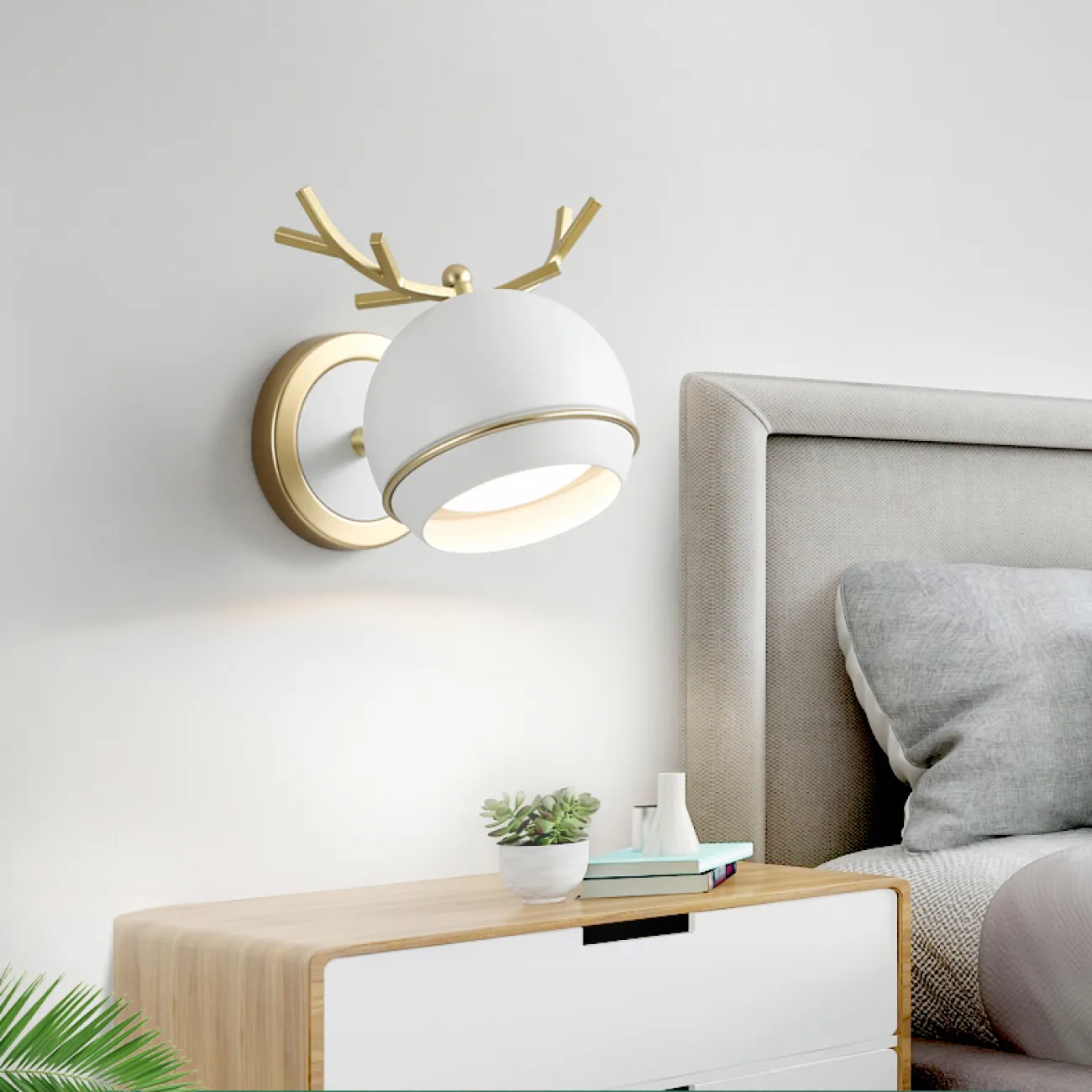 Настенный светильник WENDY WALL White от ImperiumLoft