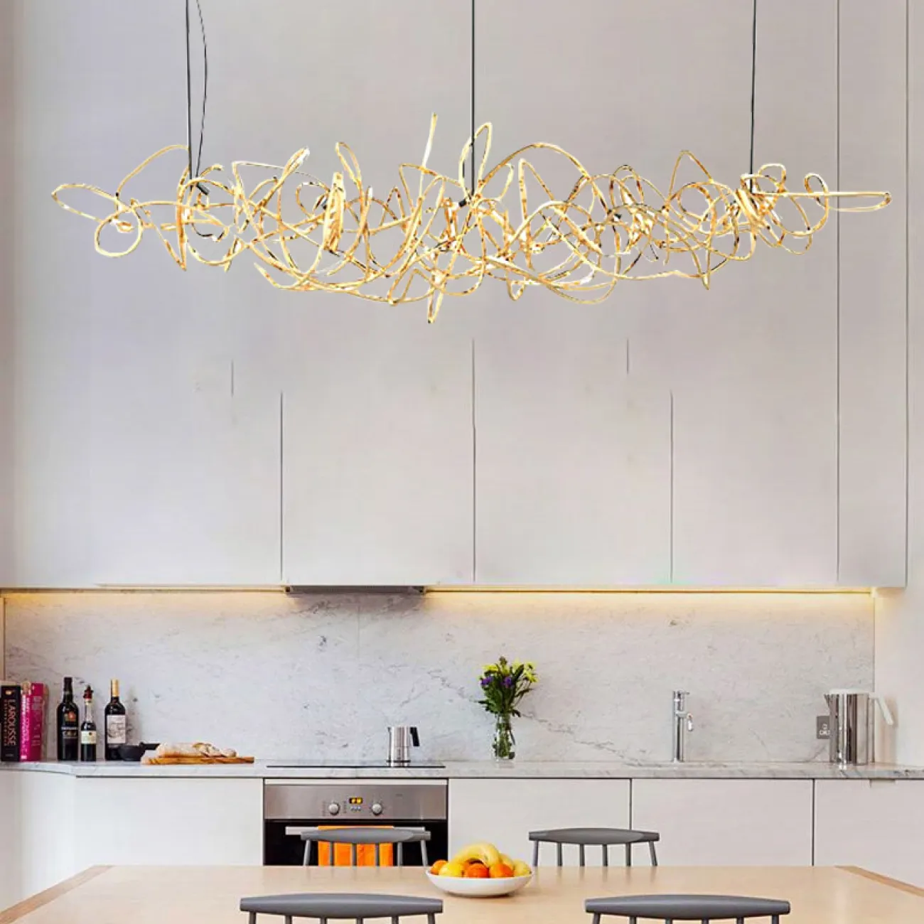 Подвесной светильник COUNTESS L95 Rose Gold от ImperiumLoft