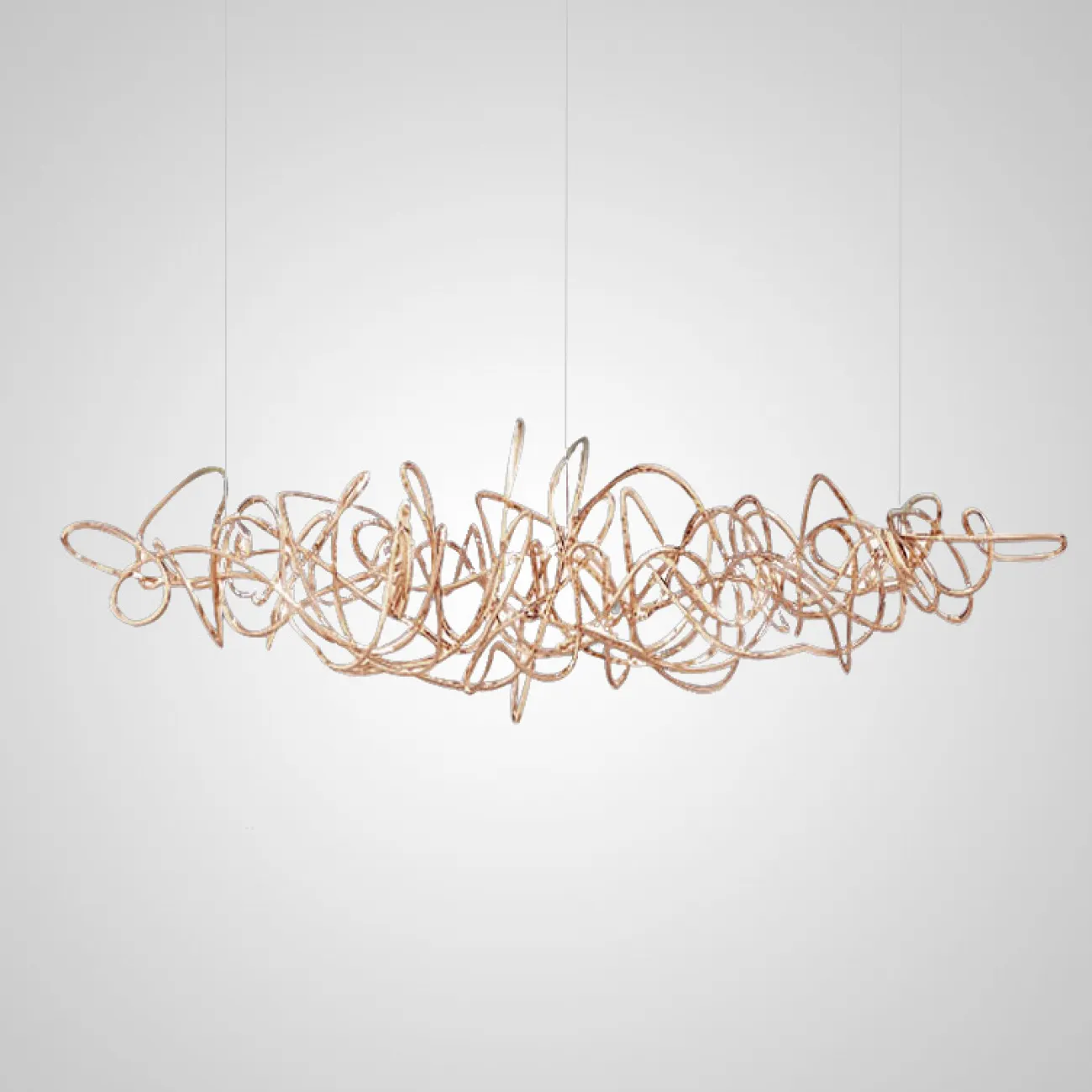 Подвесной светильник COUNTESS L95 Rose Gold от ImperiumLoft